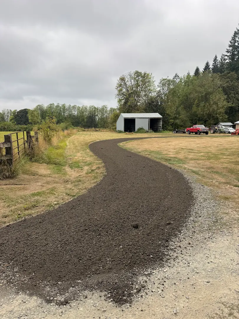 A recent driveway we tailgate spread in Brush Prairie.